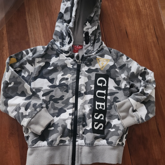 Guess Other - GUESS Kids Camouflage Hoodie with Logo